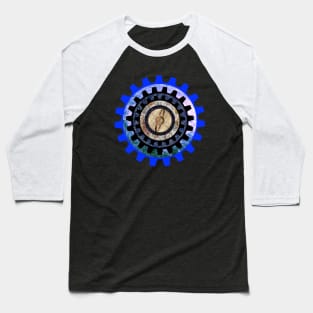 Steampunk Celestial Mechanics Baseball T-Shirt